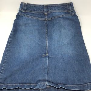 monsoon denim skirt sale
